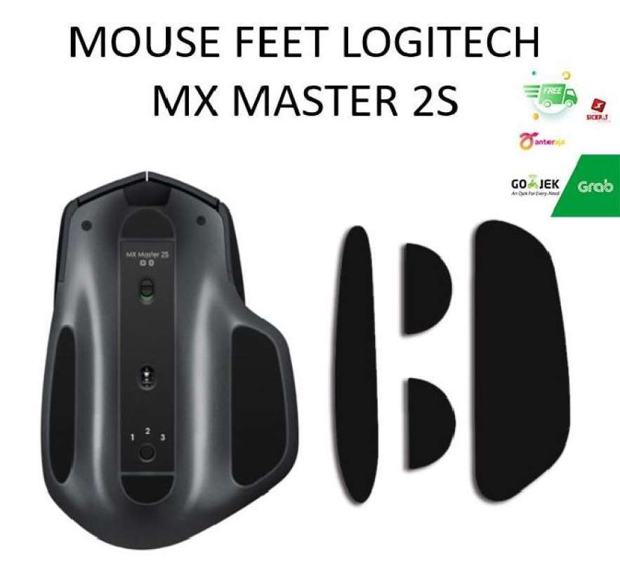 Jual Mouse Feet Glide Skates Logitech MX Master 2S Gaming Mouse Feet di