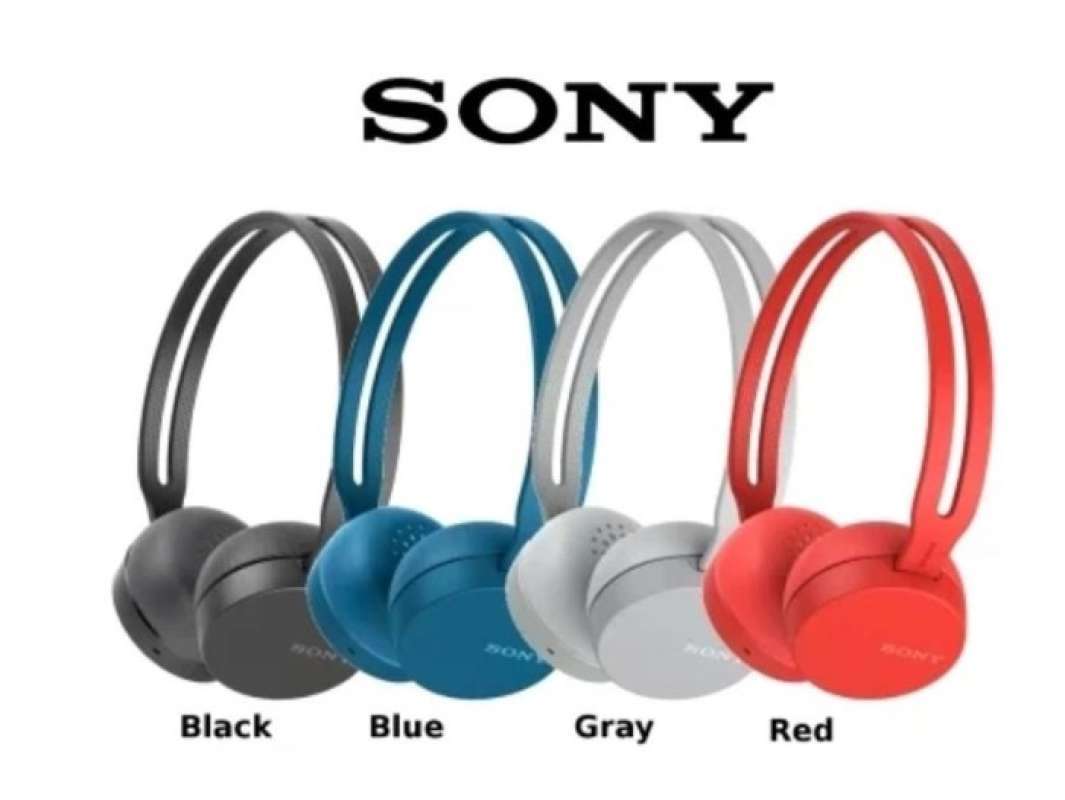 Jual SONY Wireless Bluetooth WHCH400 Headphone OnEar Headset WH CH400 MULTY COLOUR di Seller