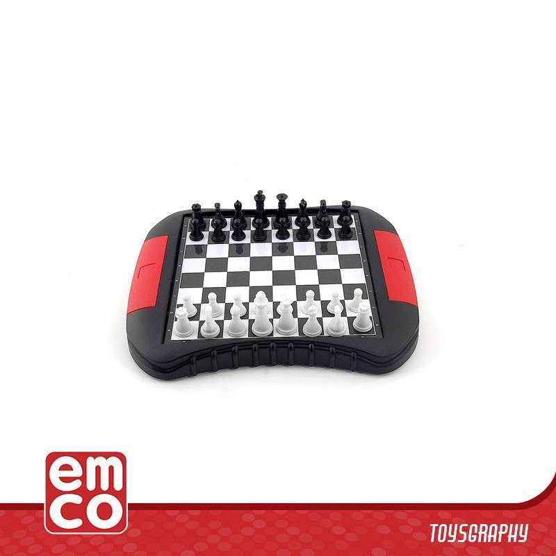 Jual Emco Magnetic Games CHESS Mainan Catur Magnet board game Grab and ...