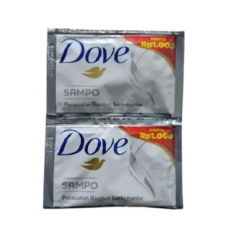 Jual DOVE Shampoo Anti Dandruff Abu Abu Sachet (9 Ml / 12 Sachet) di
