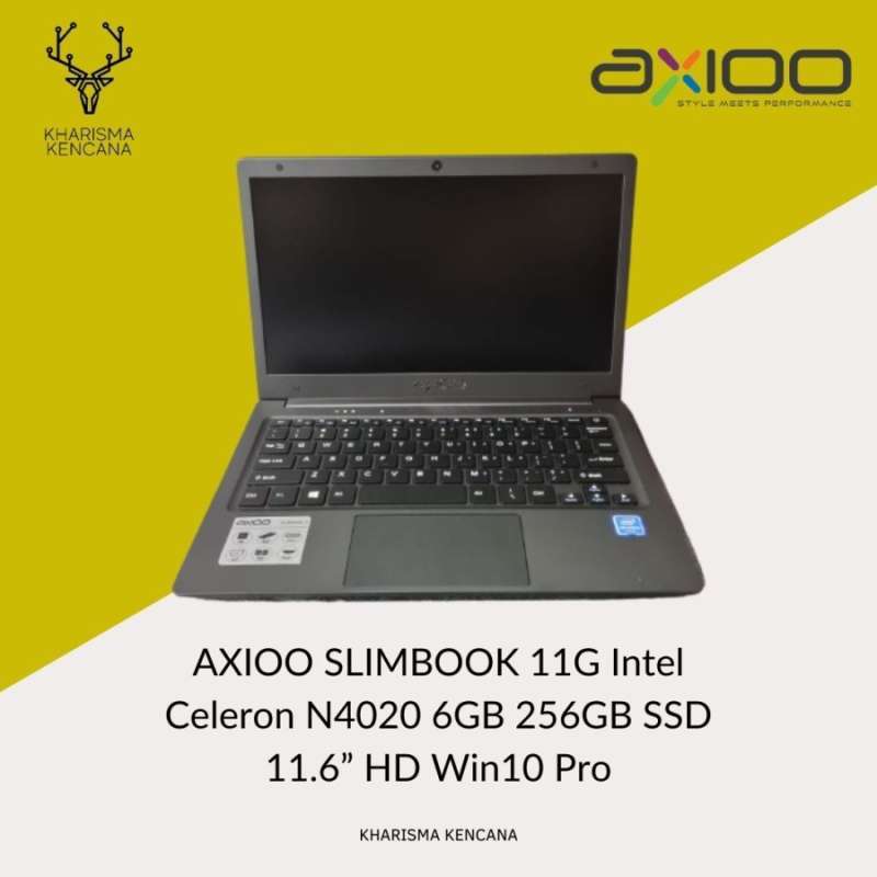 Jual AXIOO SLIMBOOK 13 S1 Intel Celeron N4020 6GB 128SSD 13.3 QHD 2.5K ...