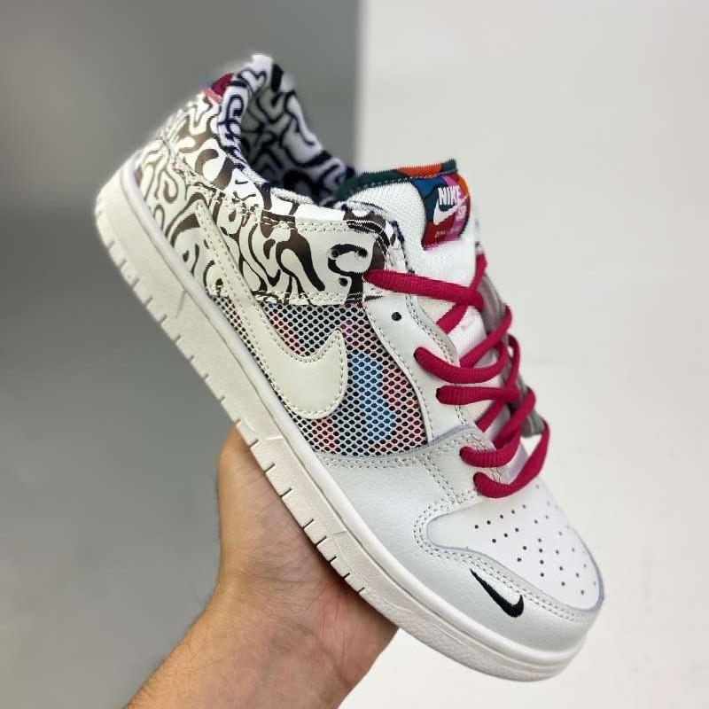 Promo Nike SB low top red and blue mandarin duck Nike Dunk