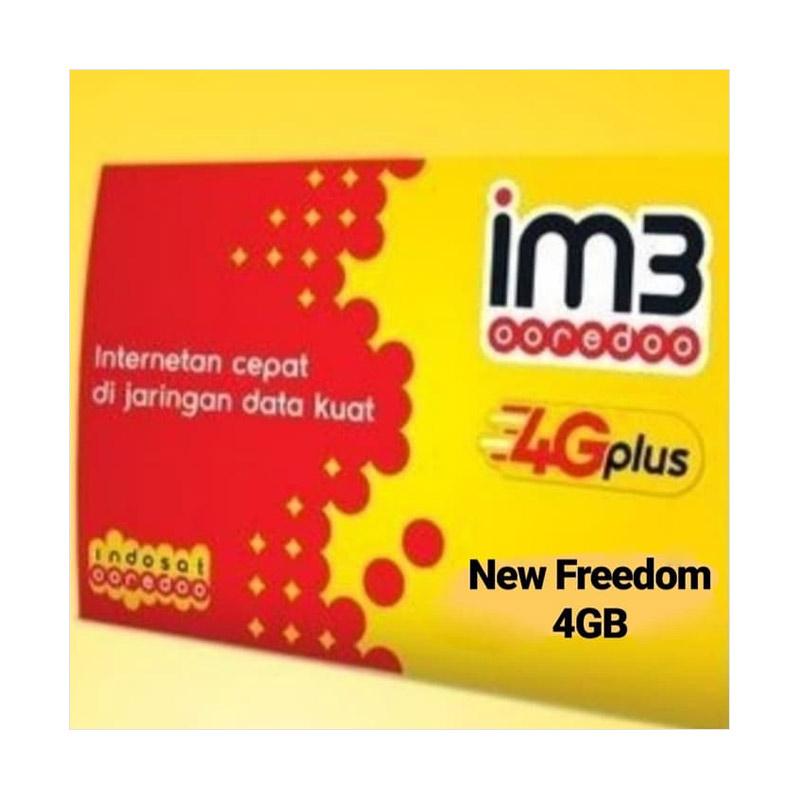 Jual Indosat IM3 Ooredoo Kartu Perdana [New Freedom 4 GB] - #01 di