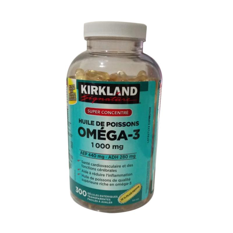Jual Kirkland Signature Omega 3 Fsih Oil 1000mg Super Concentrate EPA