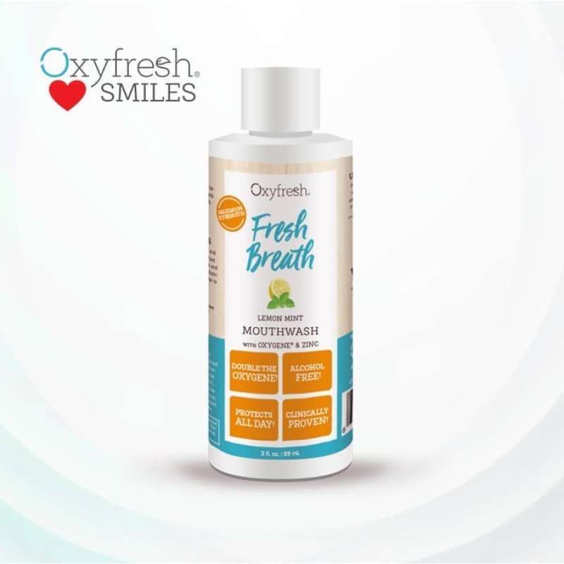 Jual Oxyfresh Fresh Breath LemonMint Mouthrinse 89 mL di Seller UMAYAH