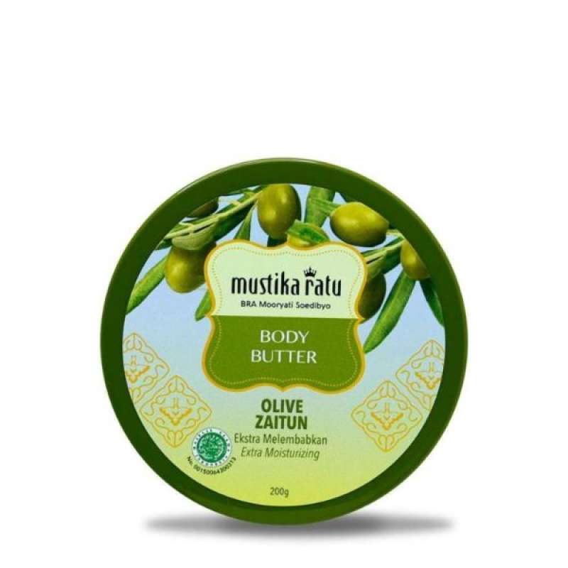 Jual Mustika ratu zaitun body butter 200gr di Seller Ranch Market