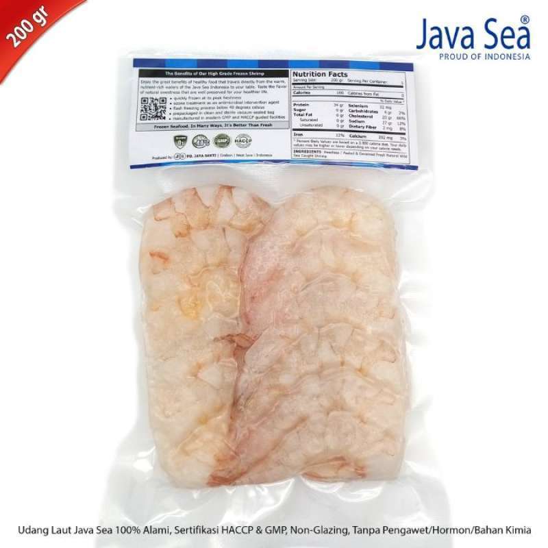 Jual Java sea frozen shrimp headless (21/30) di Seller Farmers Market ...