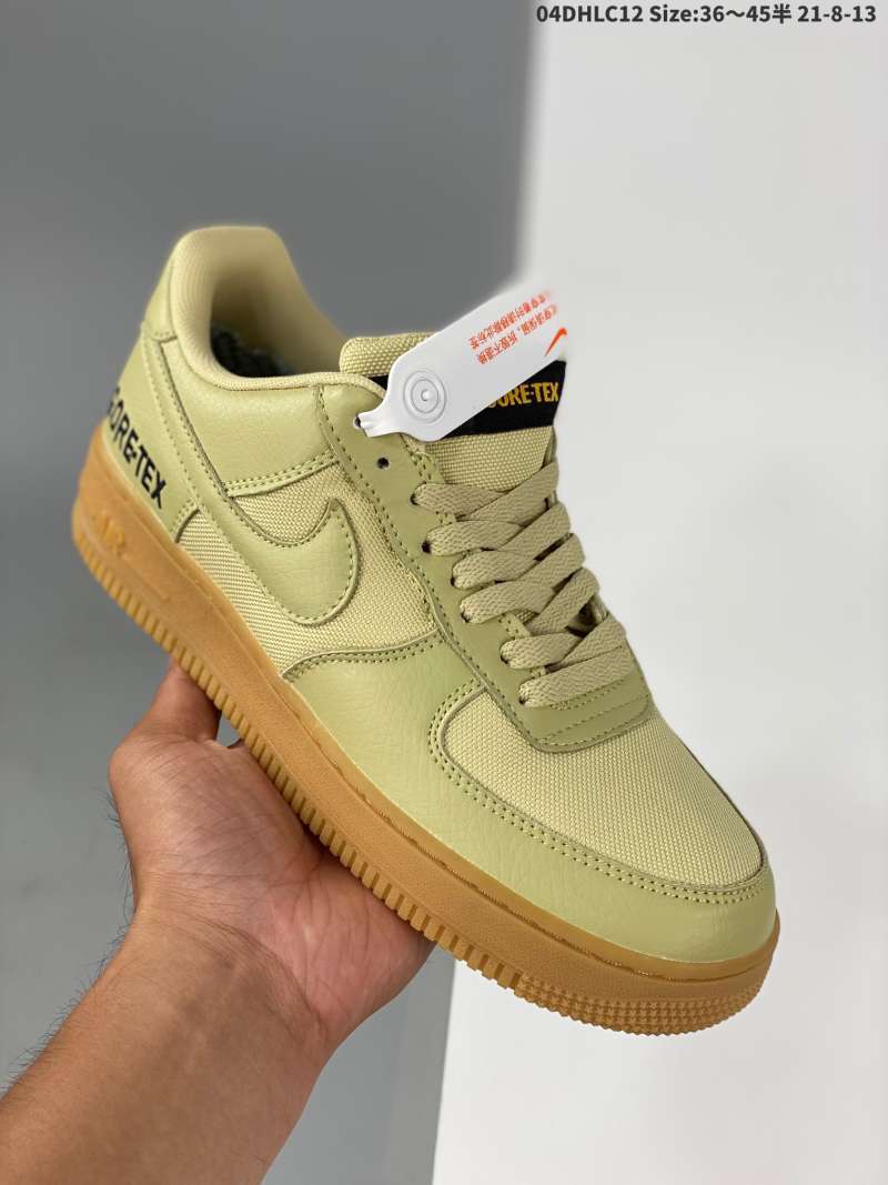 nike air force 1 gore tex yellow