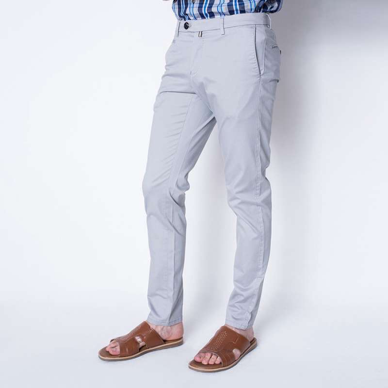 Promo SMART CASUAL CHINOS (GREY) 28 Diskon 22 di Seller Andrew Smith Official Store