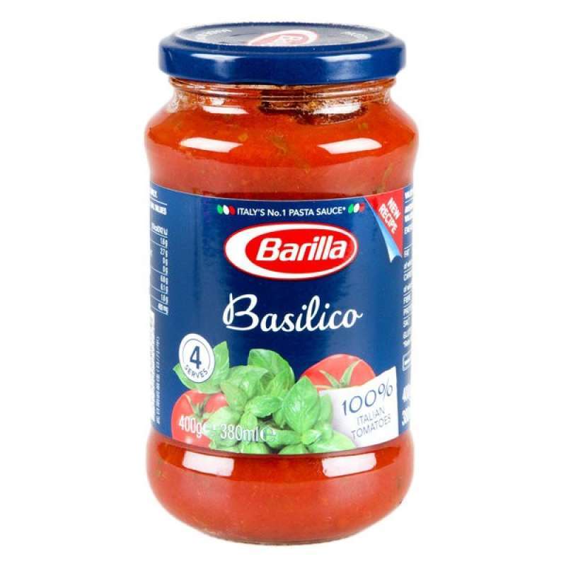 Promo BARILLA Basilico Tomato Pasta Sauce 400g - Saus Tomat Basil Italy ...