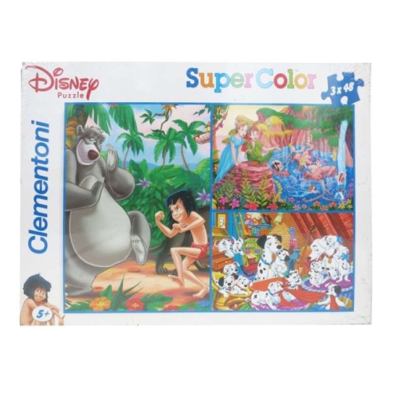 Jual Clementoni 25116puzzle 3 X 48 - Walt Disney Classic 1 Di Seller ...