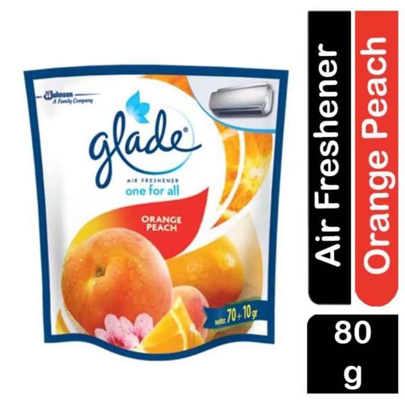 Jual Glade One for All Air Freshener Orange Peach 80g di Seller