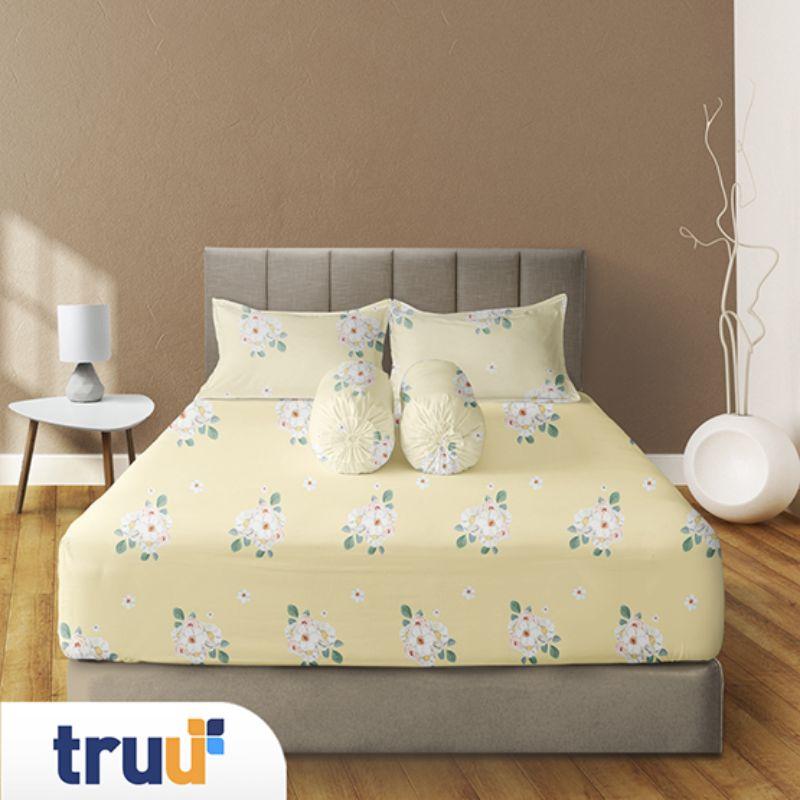 Promo TRUU Sprei Ekslusif Yellow Spring TR.P006 di Seller truu official