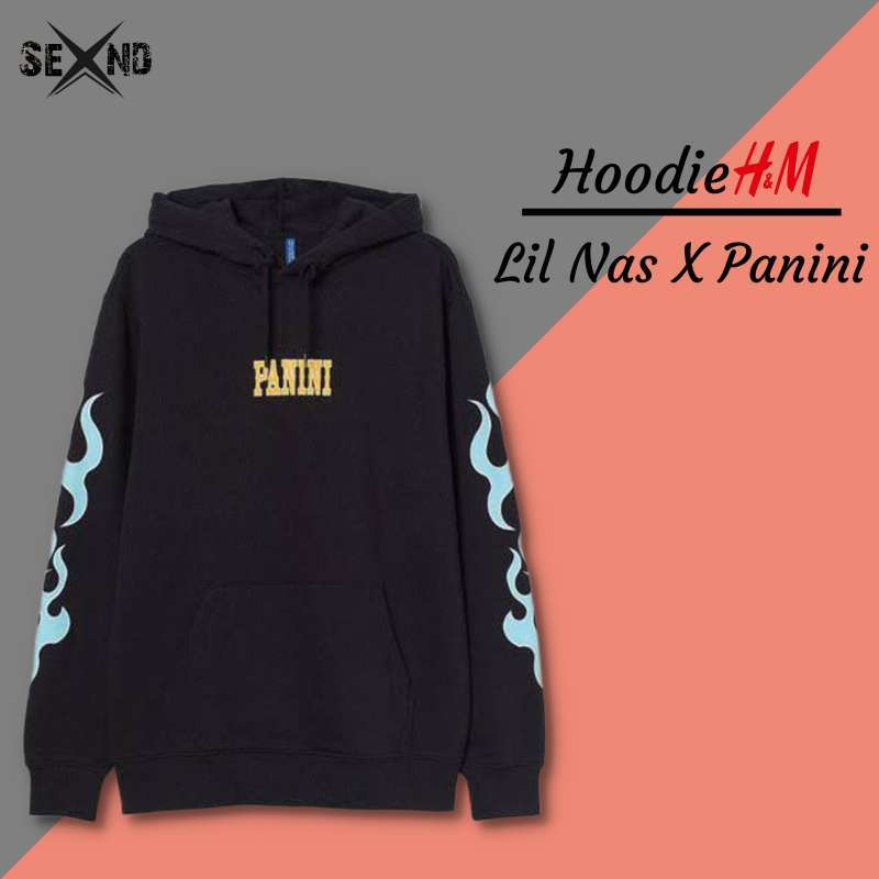 Promo Hoodie H&M Lil Nas X Panini Black Diskon 19 di Seller Xsend