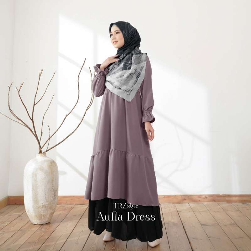 Ruffle Model Jual Aulia Dress 🔥 Original & Model Terlengkap 2026