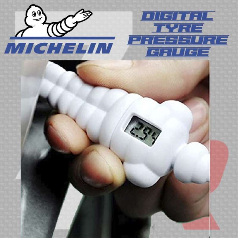 Promo MICHELIN TYRE PRESSURE GAUGE KEYCHAIN BIBENDUM (MICHELIN MAN MASCOT) Diskon 3 di Seller