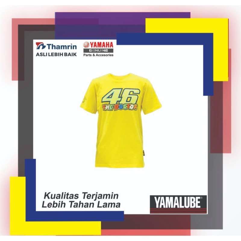 Jual YAMAHA VR 46 T-SHIRT 03 / KAOS 46 ASIA YAMAHA - M - L di Seller