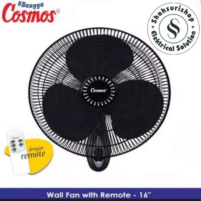 Jual Cosmos 16-Wfcr Wall Fan Kipas Angin Dinding 16 Inch With Remote ...