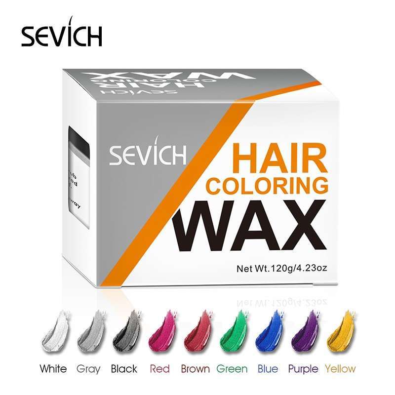 Jual Pomade Rambut Pria Hair Styling Clay Colour Temporary Sevich