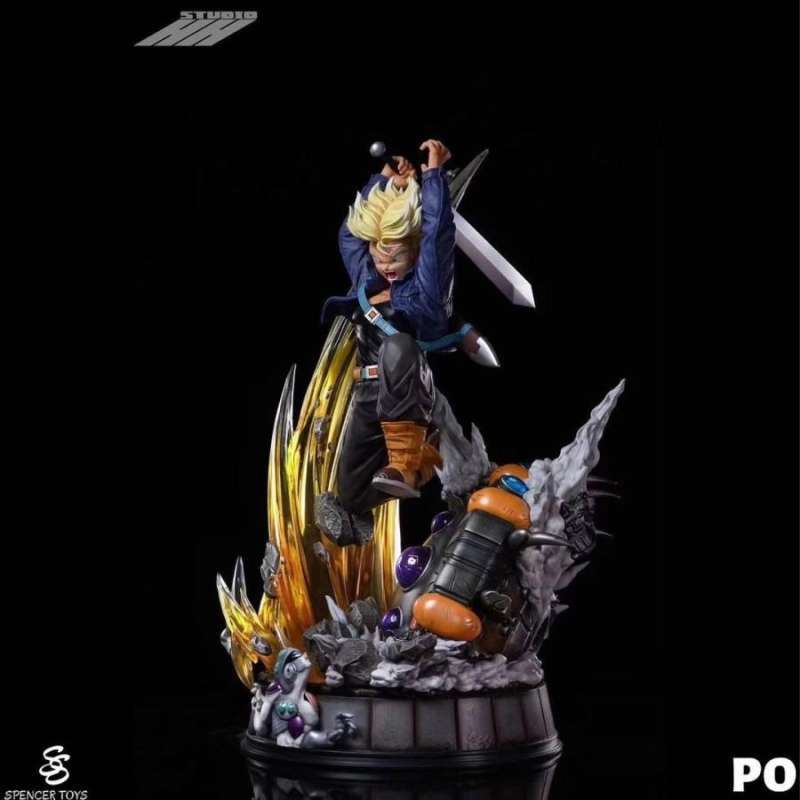 Jual DP PO RESIN STATUE TRUNKS VS FRIEZA BY HH STUDIO (PREORDER) SPENCERTO di Seller