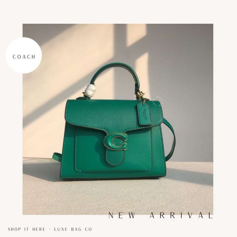 Jual Coach Tabby 20 Top Handle Green 100 ORIGINAL di Seller