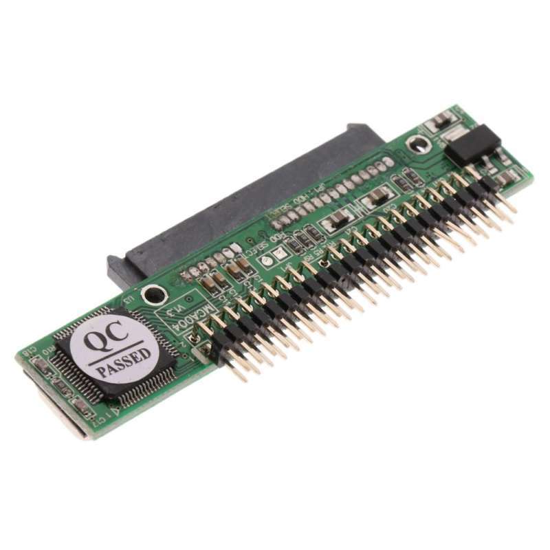 Jual Laptop 2.5 Sata 7+15 To IDE Male Converter Card Support ATA Serial