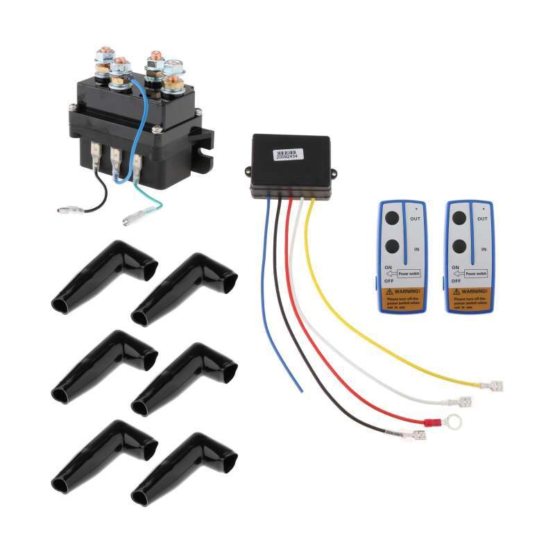 Jual Contactor Solenoid Winch Relay w/ Remote Controls for UTV 4X4
