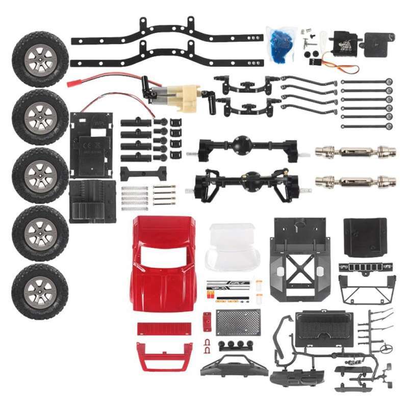 Jual RC Car Unassembled Kit Portal Axle 116 Modified Kit Version DIY
