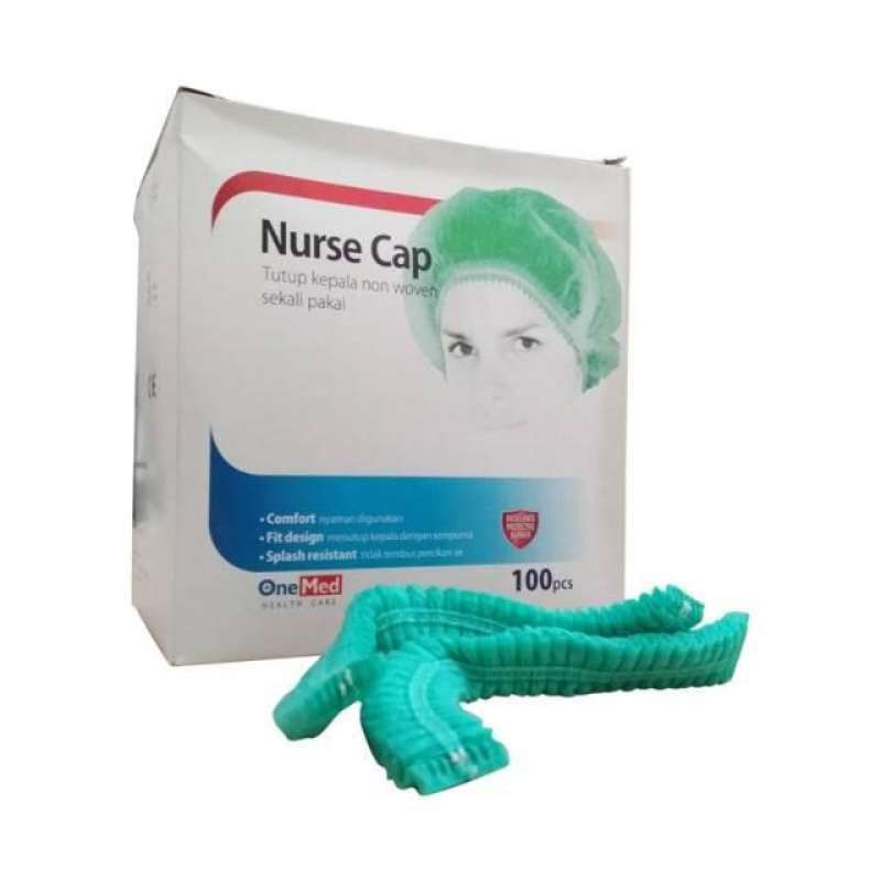 Jual Nurse Cap Perlindungan Kepala Warna Hijau 1 Pcs di Seller Ariduta