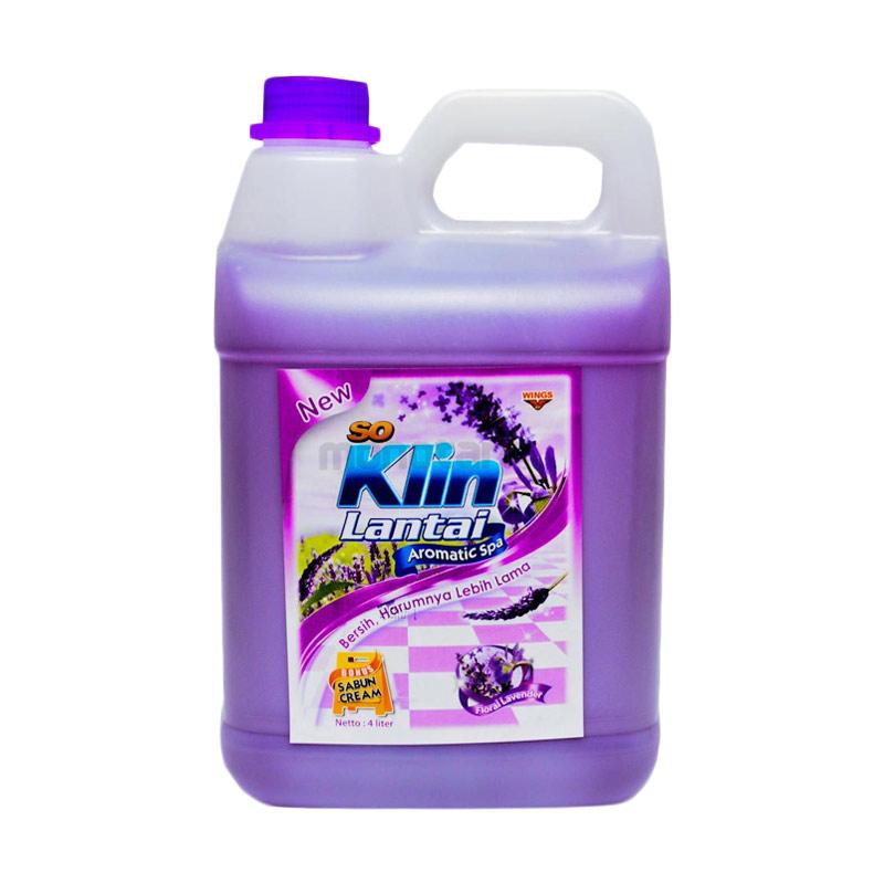 Jual SOKLIN Pembersih Lantai - Ungu [4 L/ Jerigen ...