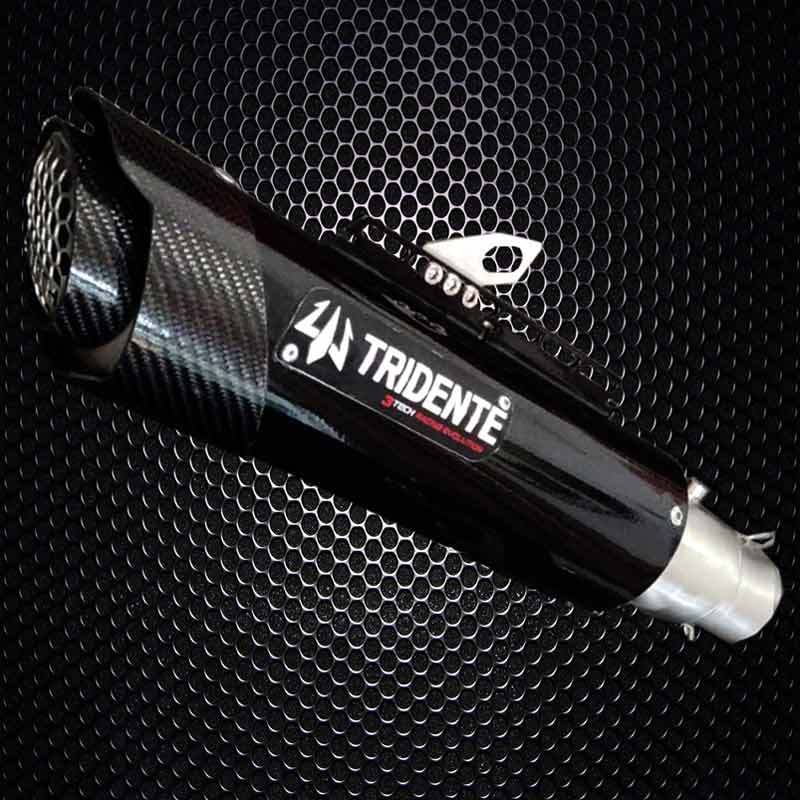 Jual 3Tech Racing Evolution Tridente F20 L Knalpot Motor for Yamaha ...