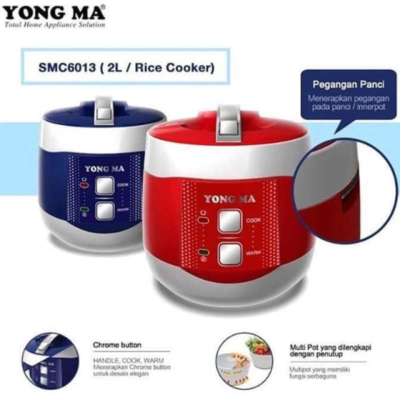 Jual YONG MA SMC6013 MAGIC COM 2 LITER ECO CERAMIC PENANAK NASI RICE