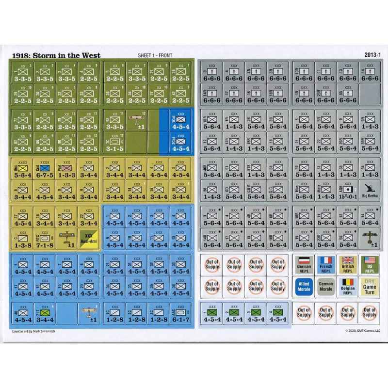 GMT2013 GMT Games 1918-1919: Storm in the West at GMT2013 GMT Games 1918-1919: Storm in the West at