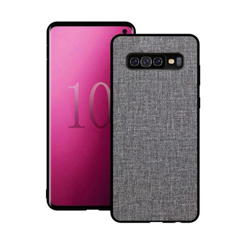 Jual Case Samsung Gala xy S10 Plus Casing Fabric Cover