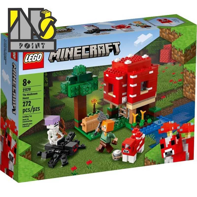 Jual LEGO 21179 - Minecraft - The Mushroom House di Seller Ins Point ...