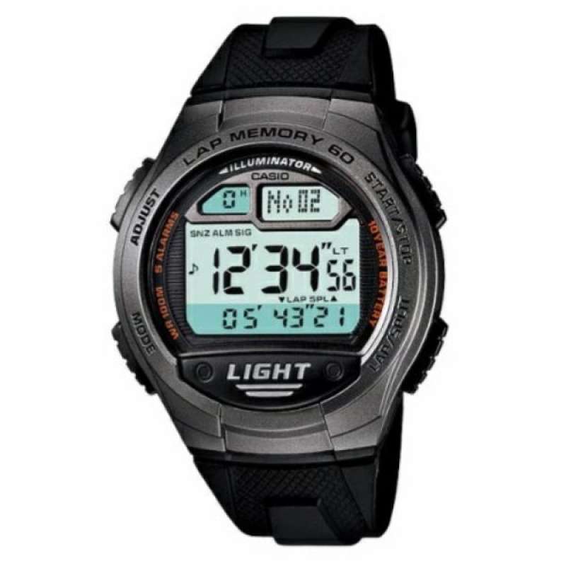 Promo JAM CASIO DIGITAL PRIA W734 / W7341A ORIGINAL BERGARANSI Diskon