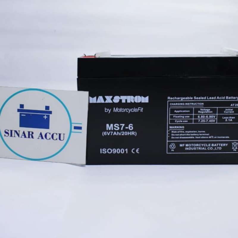 Jual Aki 6V 7Ah Vrla Mf Kering - Multicolor di Seller AK_Gallery