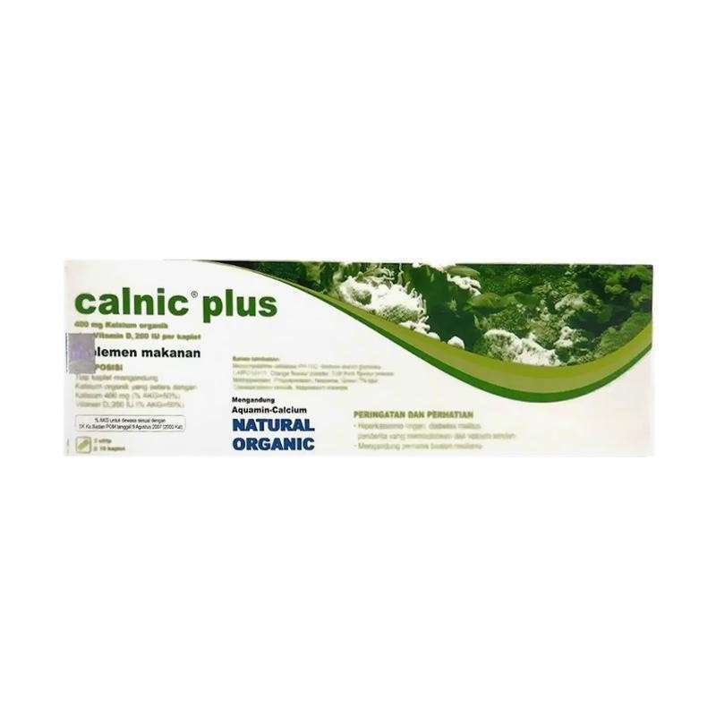 Calnic Num Jual Calnic Plus Tablet Suplemen Untuk Mengatasi Kekurangan Kalsium 1 ...