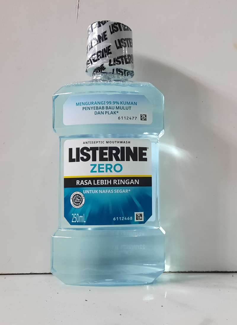 Jual Listerine Antiseptic Mouthwash Zero 250ml di Seller Warung Heboh Kebon Pedes, Kota Bogor