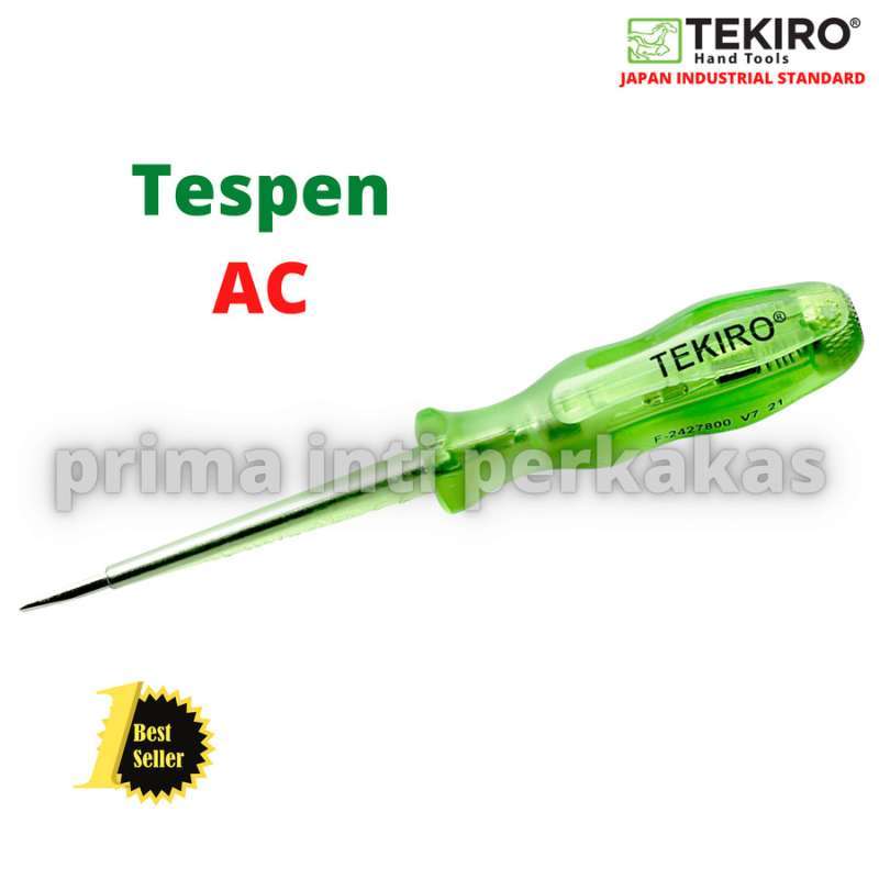 Promo Tekiro Obeng Testpen Listrik - Tespen AC Tekiro di Seller prima