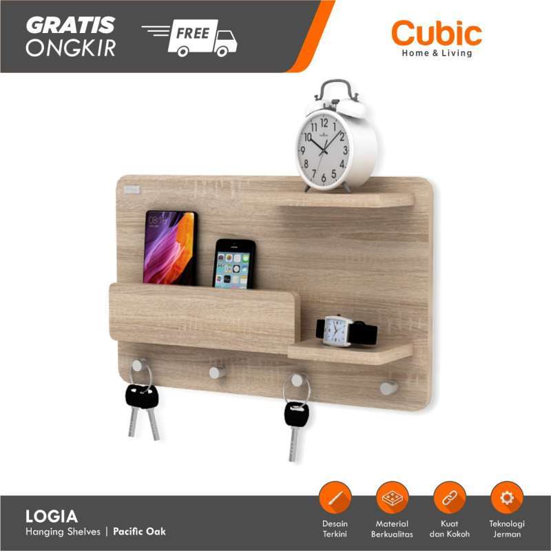 Promo Cubic Hanging Shelf / Rak Dinding Gantung Minimalis / GENIO JOY