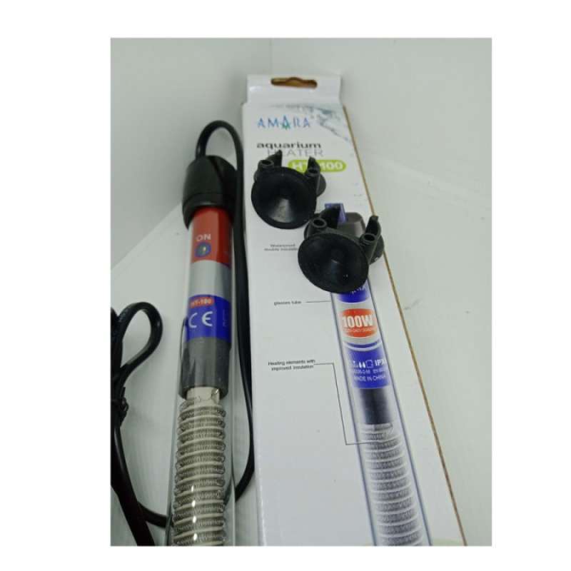 Jual Heater Aquarium Aquascape / Heater Amara 100w / Pemanas Air