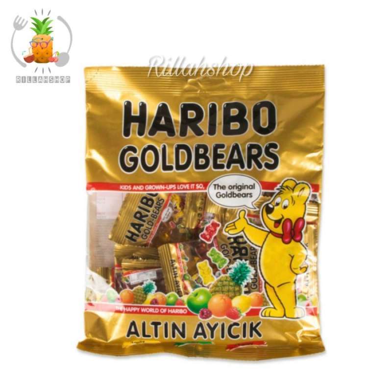 Jual Haribo Goldbears Gummy Bear Candy Import Halal (250g) Di Seller