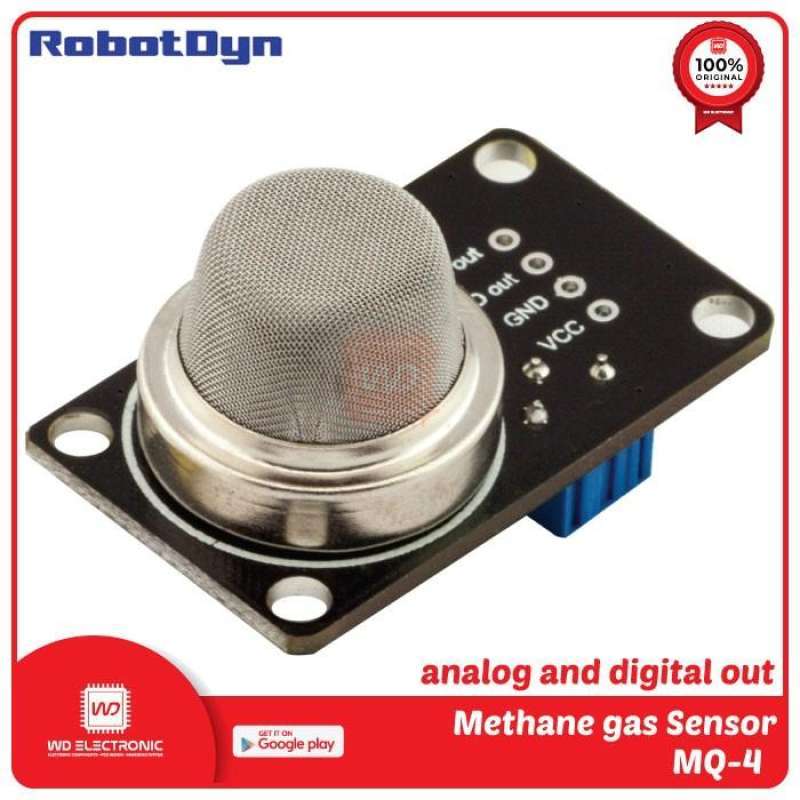 Jual RobotDyn MQ-4 Methane gas sensor MQ4 gas sensor module di Seller ...