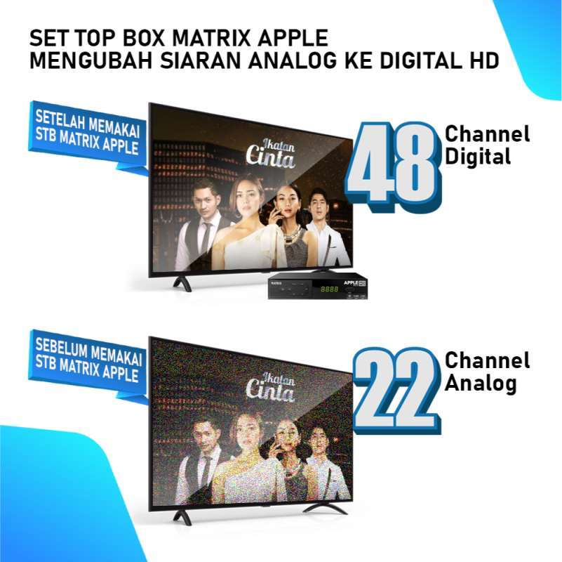 Jual Set Top Box Dvb T2 Matrix Garuda Apple Receiver + Antena Tv ...