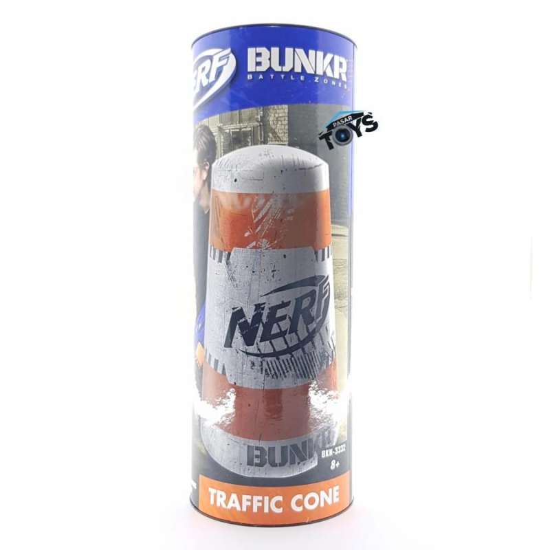Jual Nerf Bunkr Traffic Cone Inflatable Barrier Bunker Battle Zone