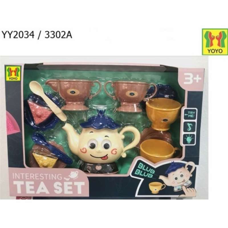Promo RECOMMENDED MAINAN INTERESTING TEA SET ADA LAMPU DAN SUARA Diskon ...