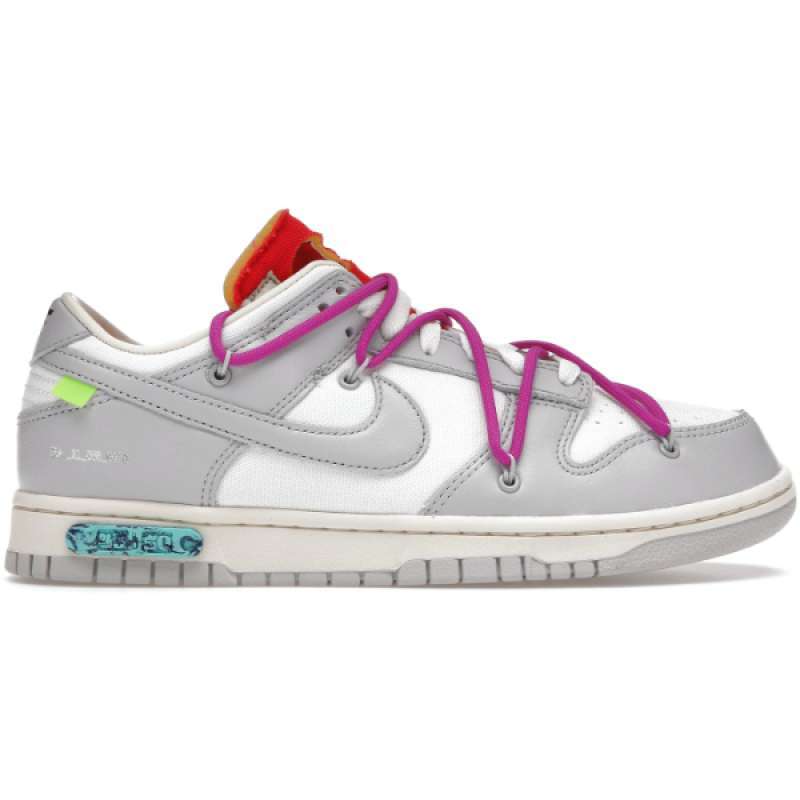 dunk low off white lot 50