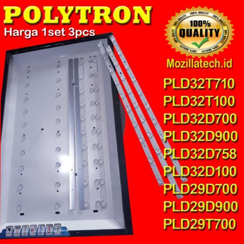 Promo RECOMMENDED LAMPU TV LED POLYTRON BACKLIGHT TV LED POLYTRON 32