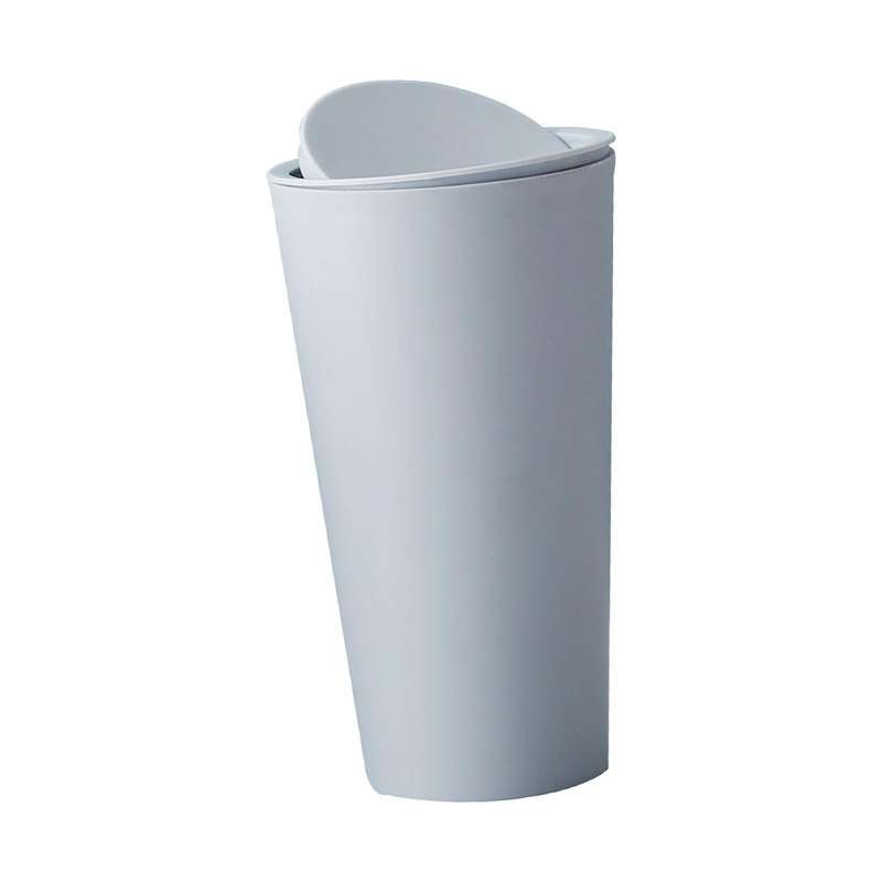 Promo Mini Trash Can Desk Wastebasket with Lid Desktop Garbage Bin Box